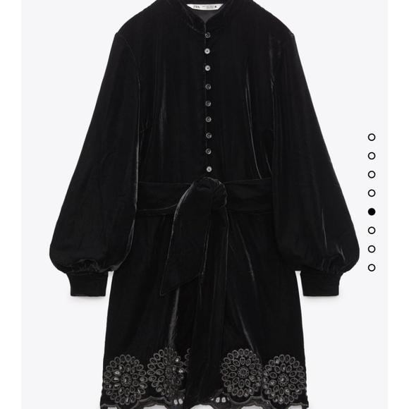 Zara dress Velvet - Picture 3 of 7